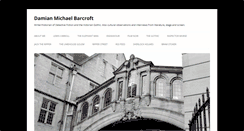 Desktop Screenshot of dmbarcroft.com